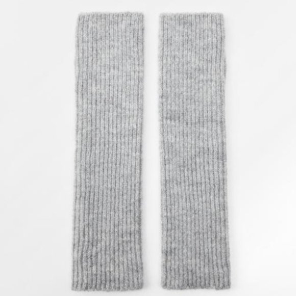 Zara Accessories Zara Fingerless Ribbed Knit Gloves Poshmark